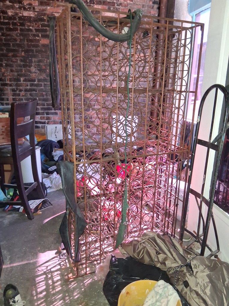Cast Iron Wine Racks