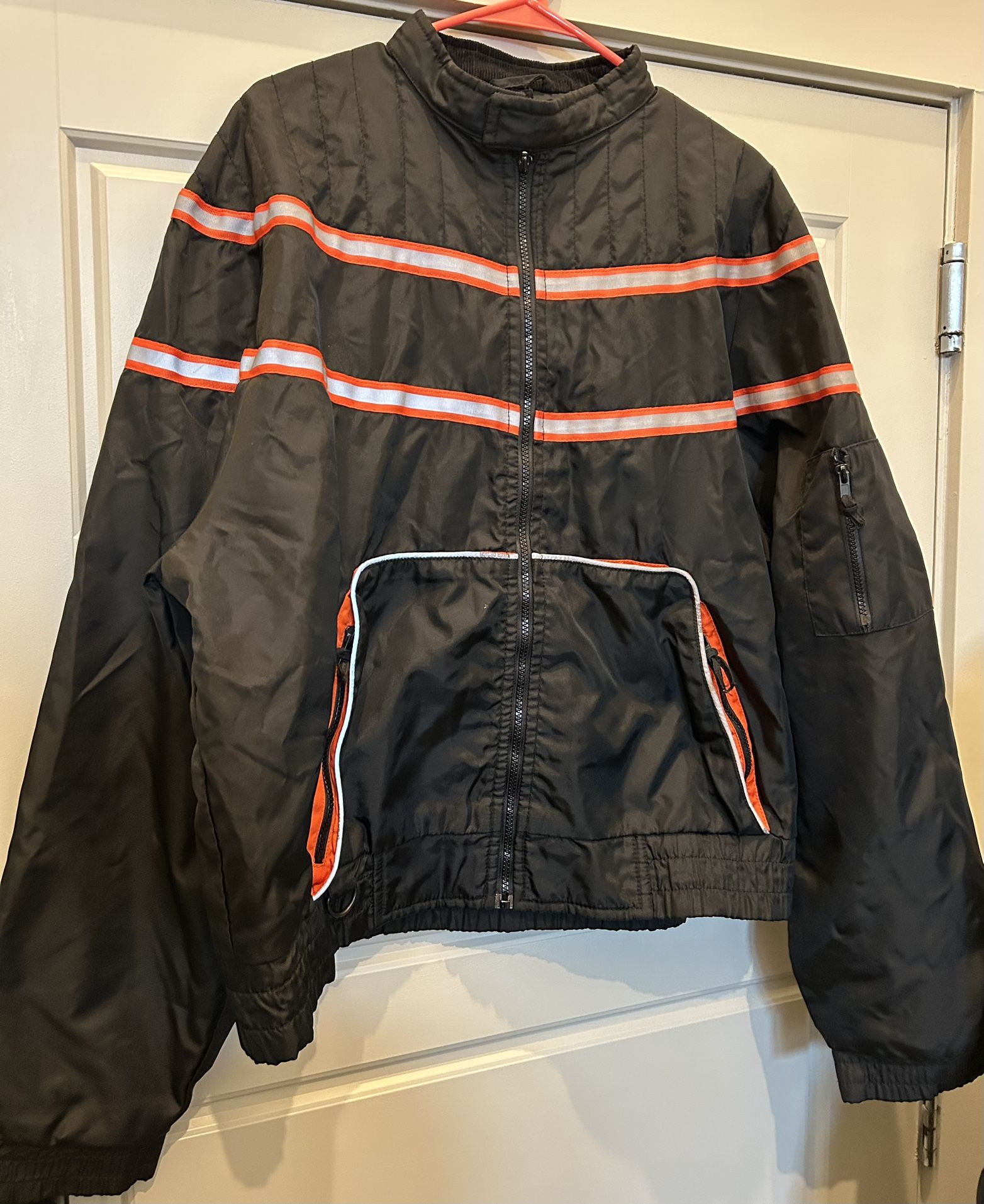 Men's Biker Design Jacket Men’s 2xl