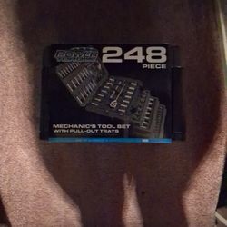 Power Torque 248 Piece Mechanics Tool Set Brand New