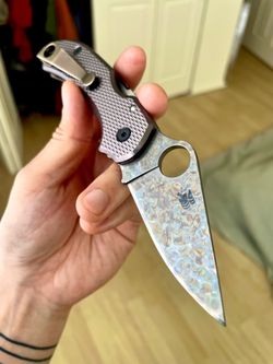 Spyderco Para 3 15V Fully Modded