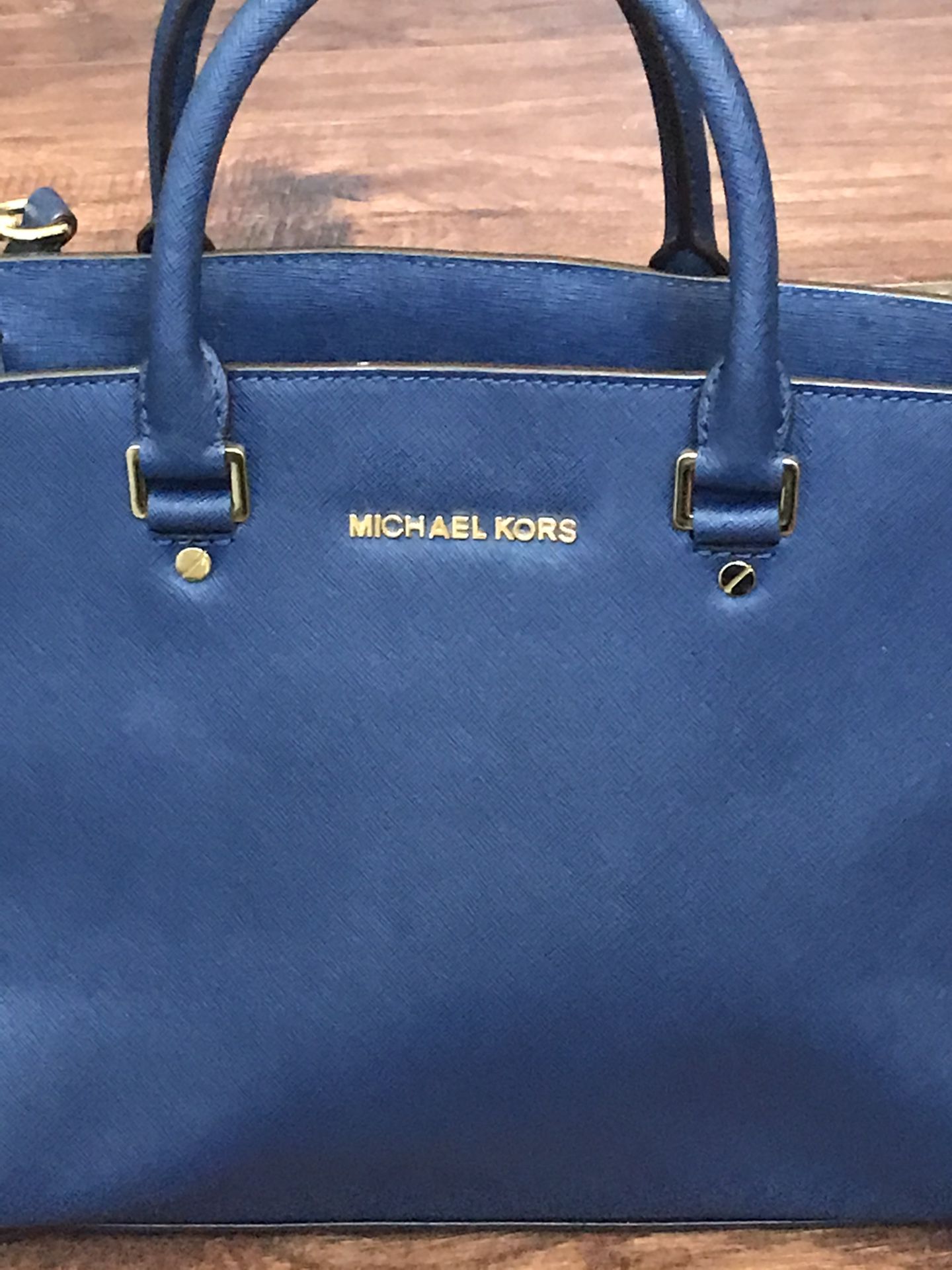 Micheal Kors Navy Blue Bag