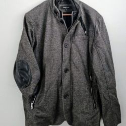 Men's Kenneth Cole Jacket XL Faux Leather 