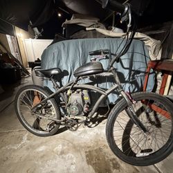 Motorized Beach Cruiser With 4cylinder Engine 