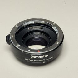 Commlite CM-EF-FX 0.71x booster adapter for EF mount Canon lens to Fujifilm X