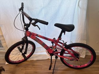 Girls outcast pink bike