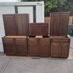 New Kitchen cabinets! Chestnut color! Whole set for $1100