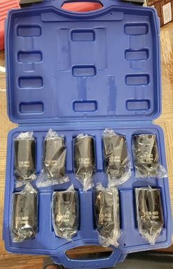 CR-MO 1/2" Drive Socket Set. NEW!!