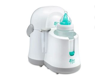 The First Years 3-in-1 Bottle Warmer & Cooler, Baby Bottle Holder and Sterilizer With Auto Shut-Off