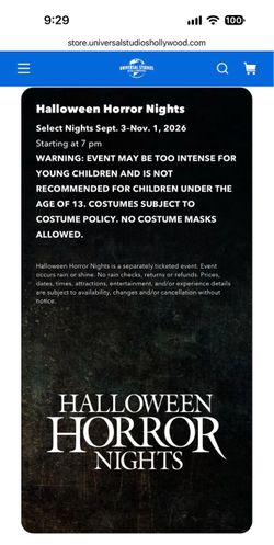 Universal horror nights
