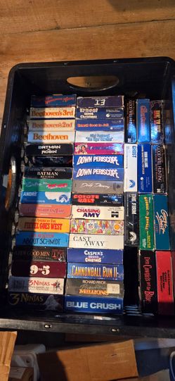 VHS - $5/each