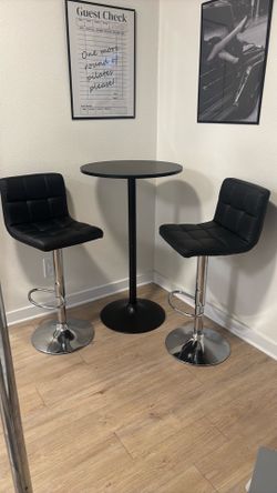 Bar table black for sale