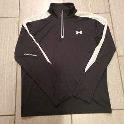 Under Armour Running Shirt 1/4 Zip Men's Size Medium