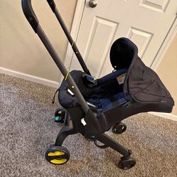 Infant Convertible Car Seat and Stroller  2 In 1 