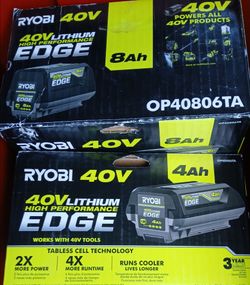 Ryobi 40v Batteries