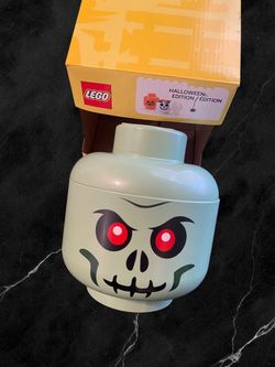 LEGO Halloween Edition Skeleton Storage Head small