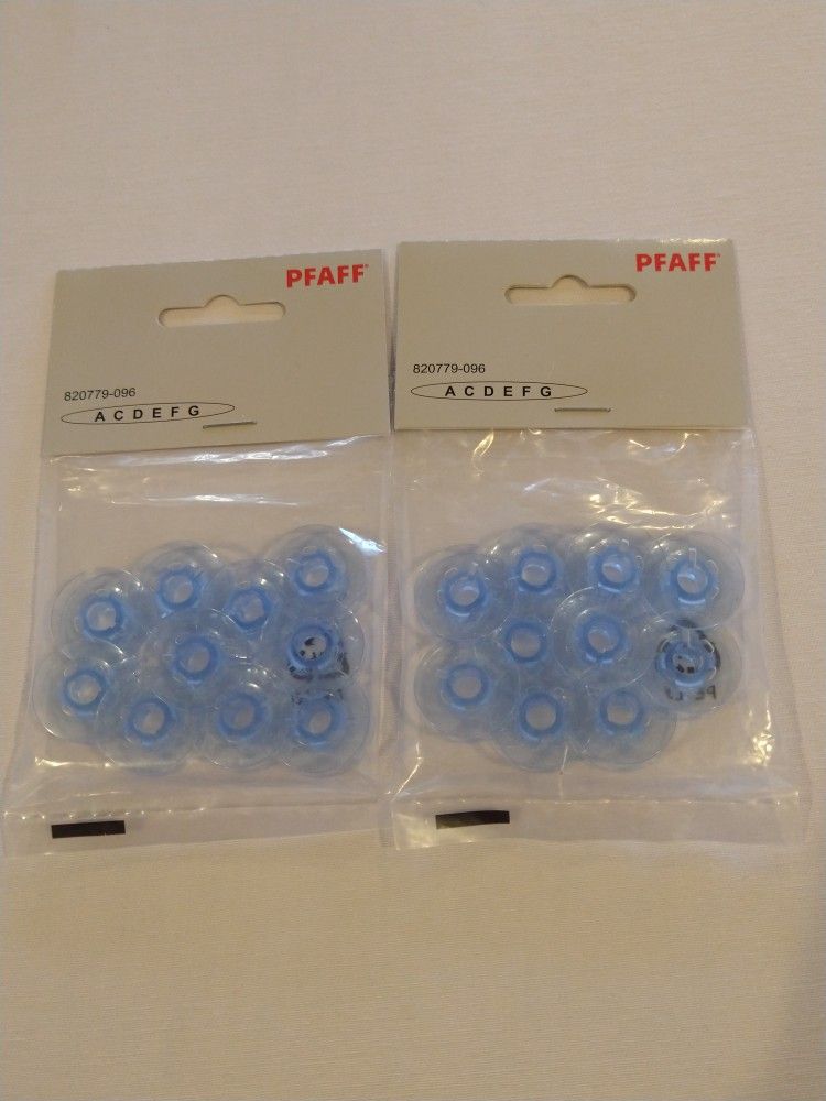 Pfaff Blue Bobbins-2 packages of 10