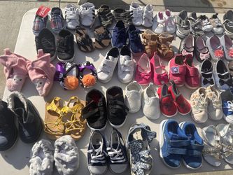 Newborn Up To Young Toddler Shoes 40 Pairs 