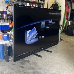 Sharp 70” 3D TV (No Remote!!)