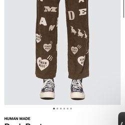 Human Made Deck Pants Brown