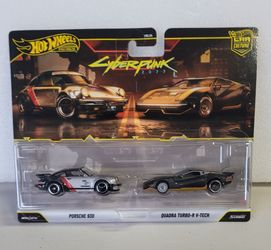 New 🔥Hot Wheels Car Culture Cyberpunk 2077 2-Pack Die-Cast