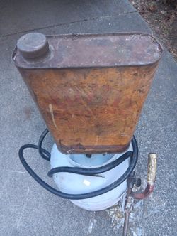 Vintage Shell Gas Can  Rare