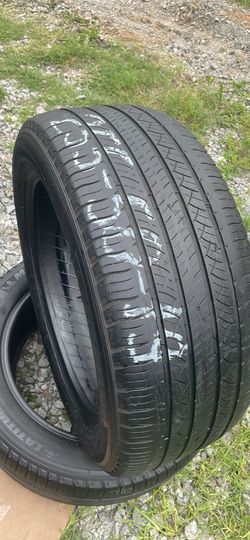 2 used tires Michelin tires 255/50/19 $230 including tax installation and balance