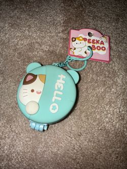 Small Compact Mirror And Brush