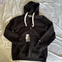 Kenneth Cole Men’s Zip-Up Hoodie Black Size Medium NEW With Tags