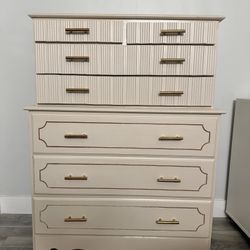 Wooden Beige Dresser