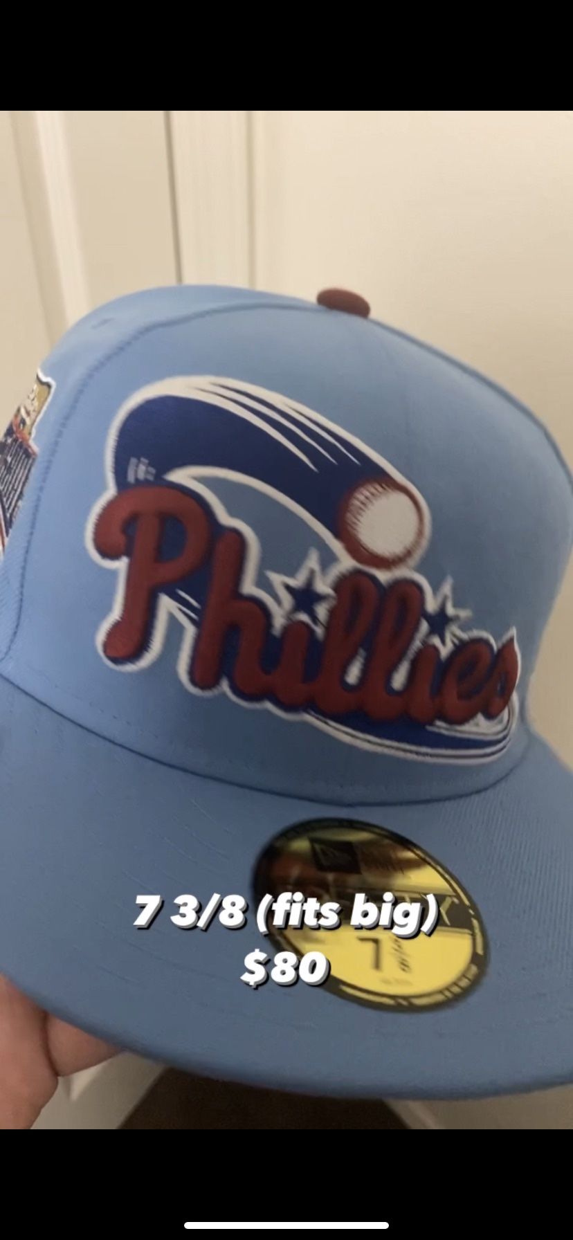 Phillies 7 3/8 Fitted Hat