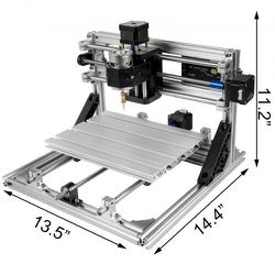 2418 CNC Router Kit Wood Router Kit Basic GRBL Control DIY CNC Machine 3 Axis PCB PVC Milling Machine with Offline Controller 240x180x40mm