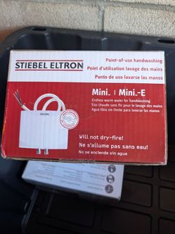 Stiebel Elton mini E electric tankless water heater