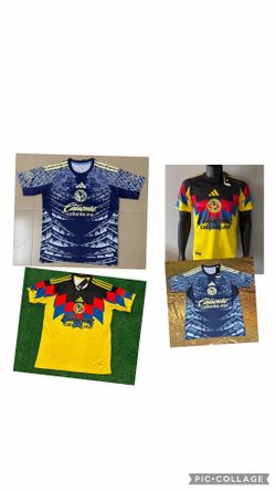 Soccer America america 🦅🦅las home and away local visitante aguilas New Jersey 2025- 2026 fan version player version small to 4xl tricampeon futbo