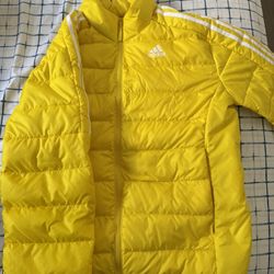 Yellow Adidas Windbreak