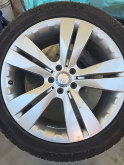 (4) 20" Mercedes Benz Wheels With New Tires