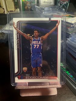 2025-26 Topps Gold Golden Mirror Vj Edgecombe #203 Rookie Card RC SSP