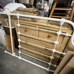 Antique Wood Hutch