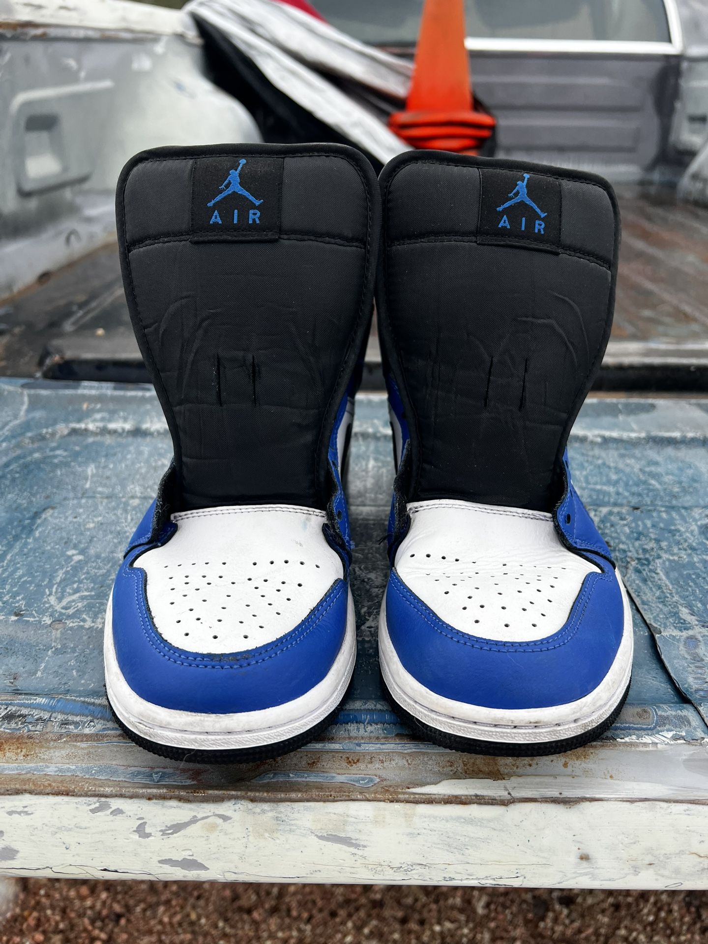 Mens 9.5 Nike Air Jordan 1 Retro High OG Game Royal