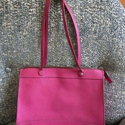 Pink leather Hobo purse