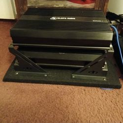 Two Slapz Audio 3ks With Amp Rack!