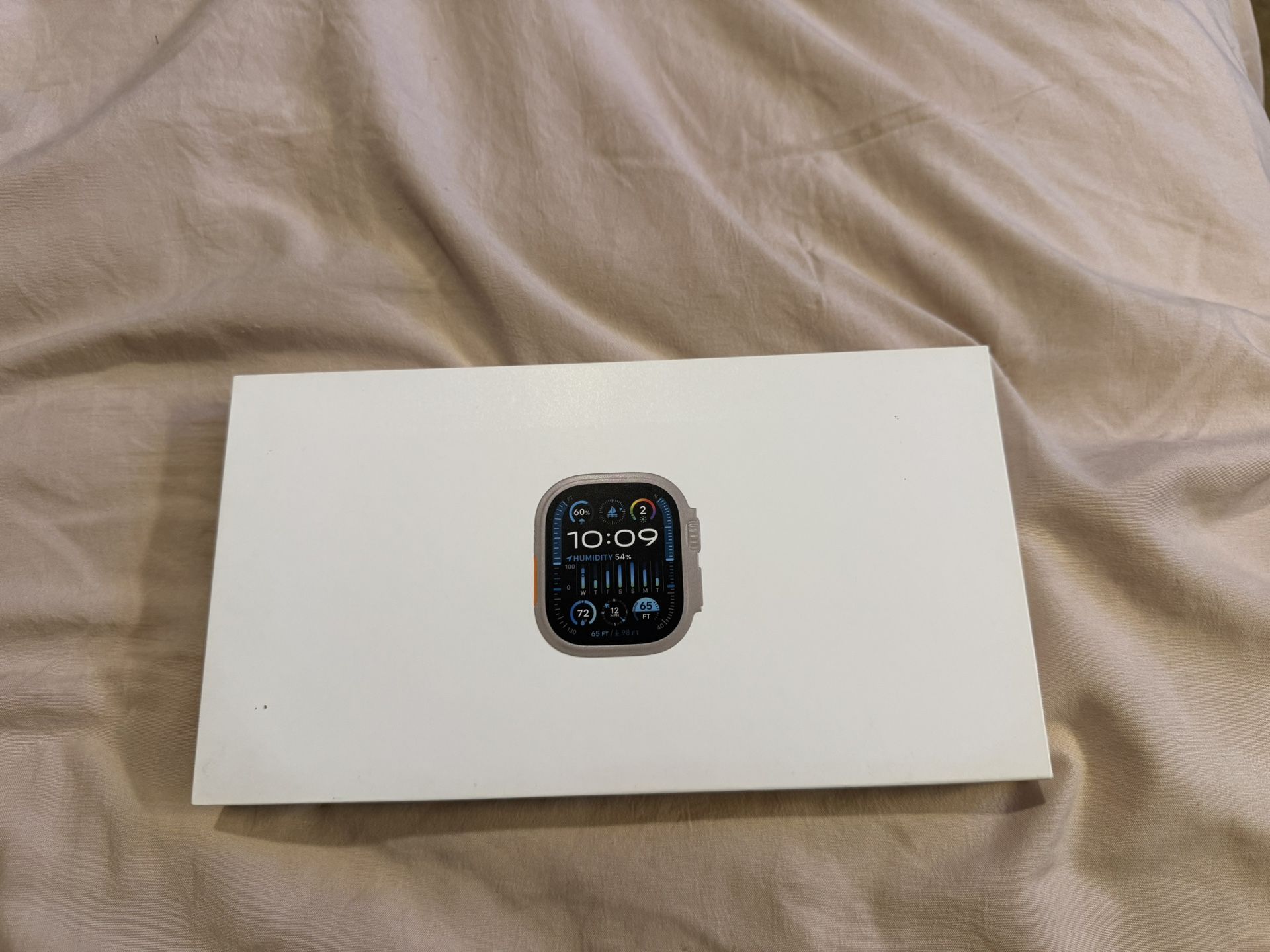 Apple Watch Ultra 2 49mm Titanium Blue Ocean Band GPS + Cellular still brand new just don't use it like that nm $450 OBO