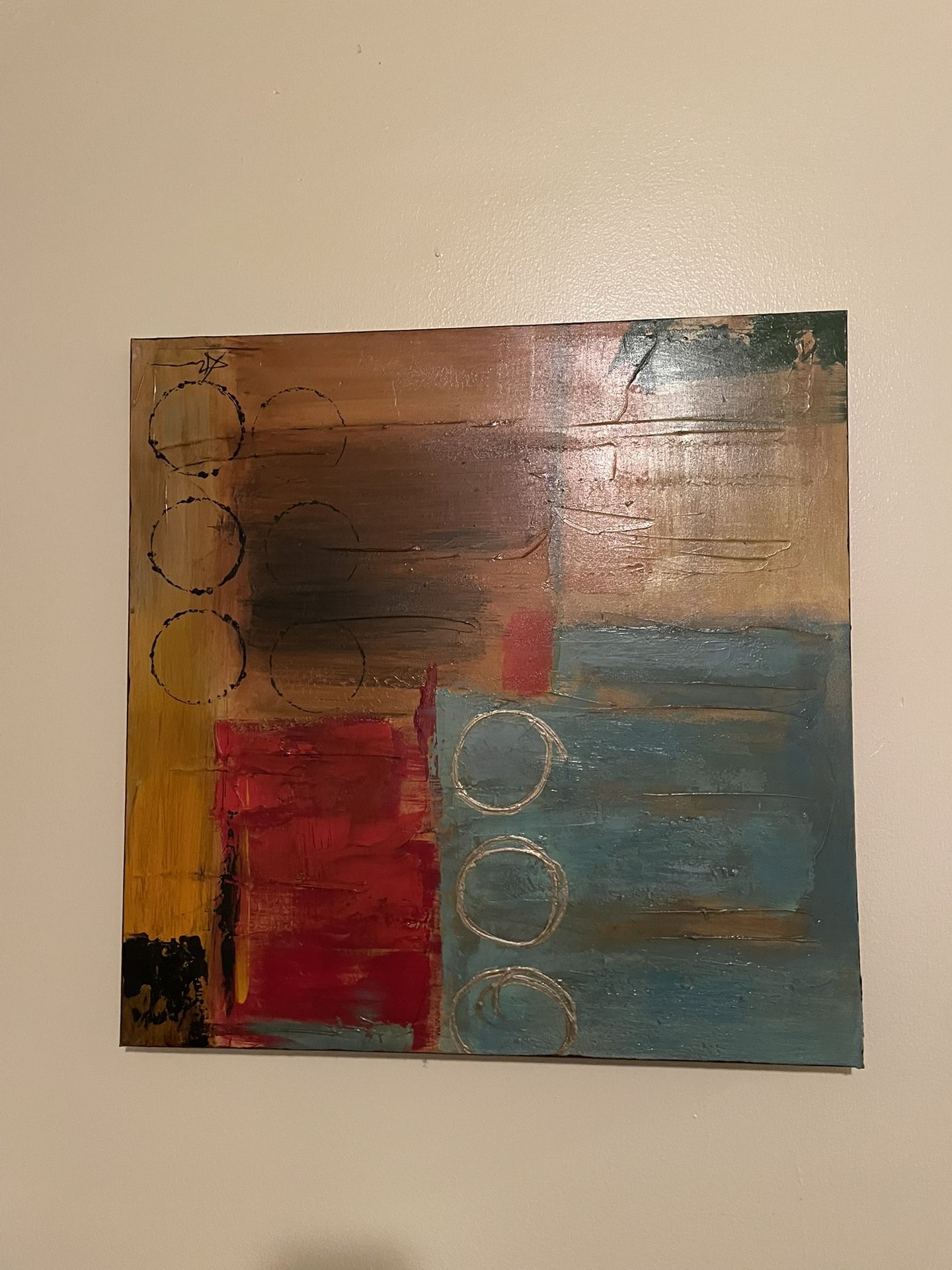 24inx24in Wall Oil Painting