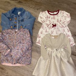 Toddler/baby girl fall/winter clothes 