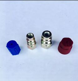 R12 to R134a Conversion Kit for Car A/C Retrofit Adapter with High/Low Side