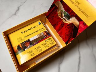 Rossetta Stone Spanish I, II, II