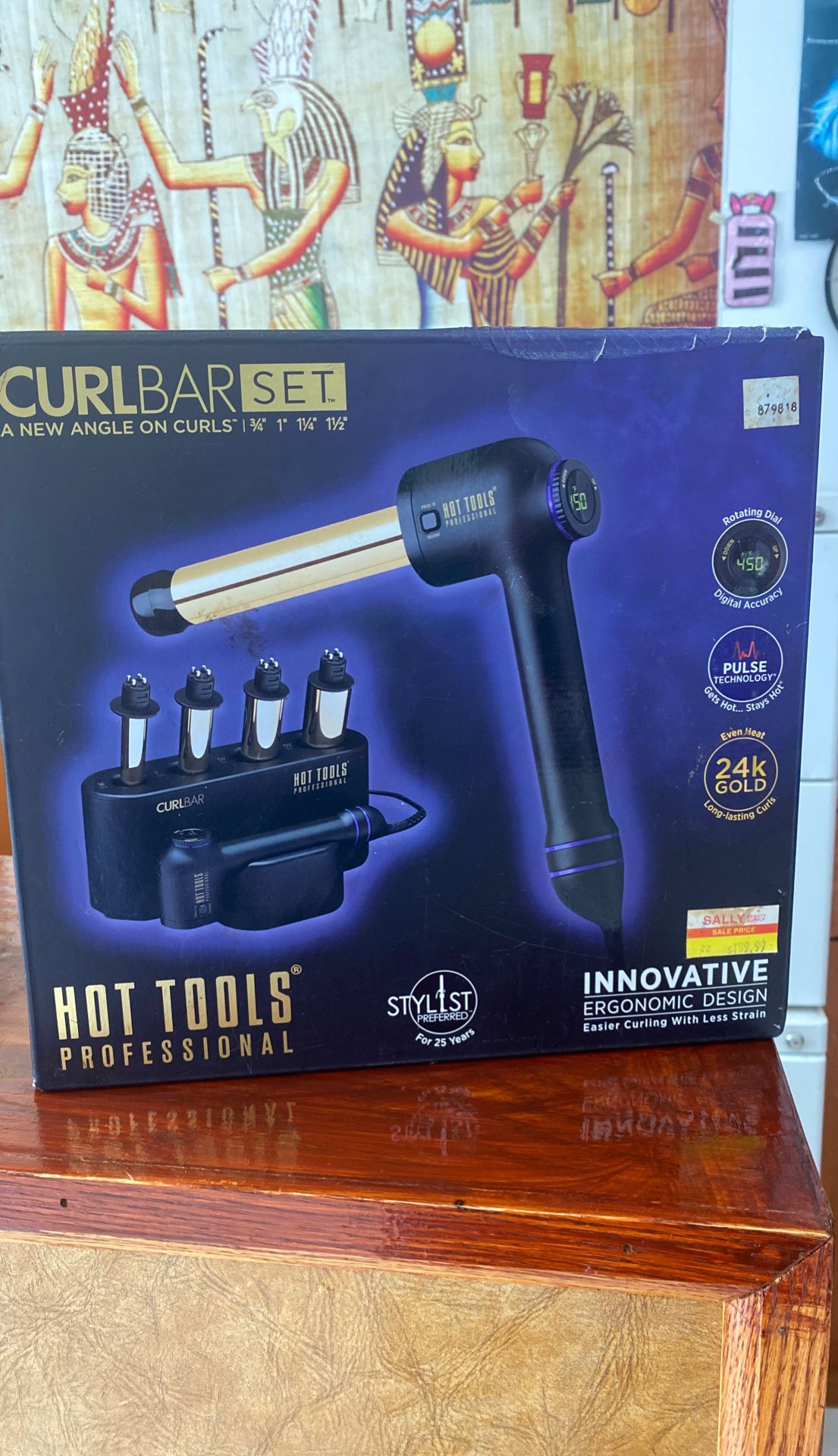 Curl bar set