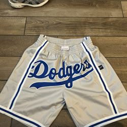 Mitchell N Ness Dodgers Shorts 