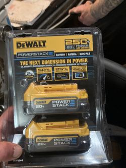 ewalt 20-Volt Max Powerstack Batteries 2Pk