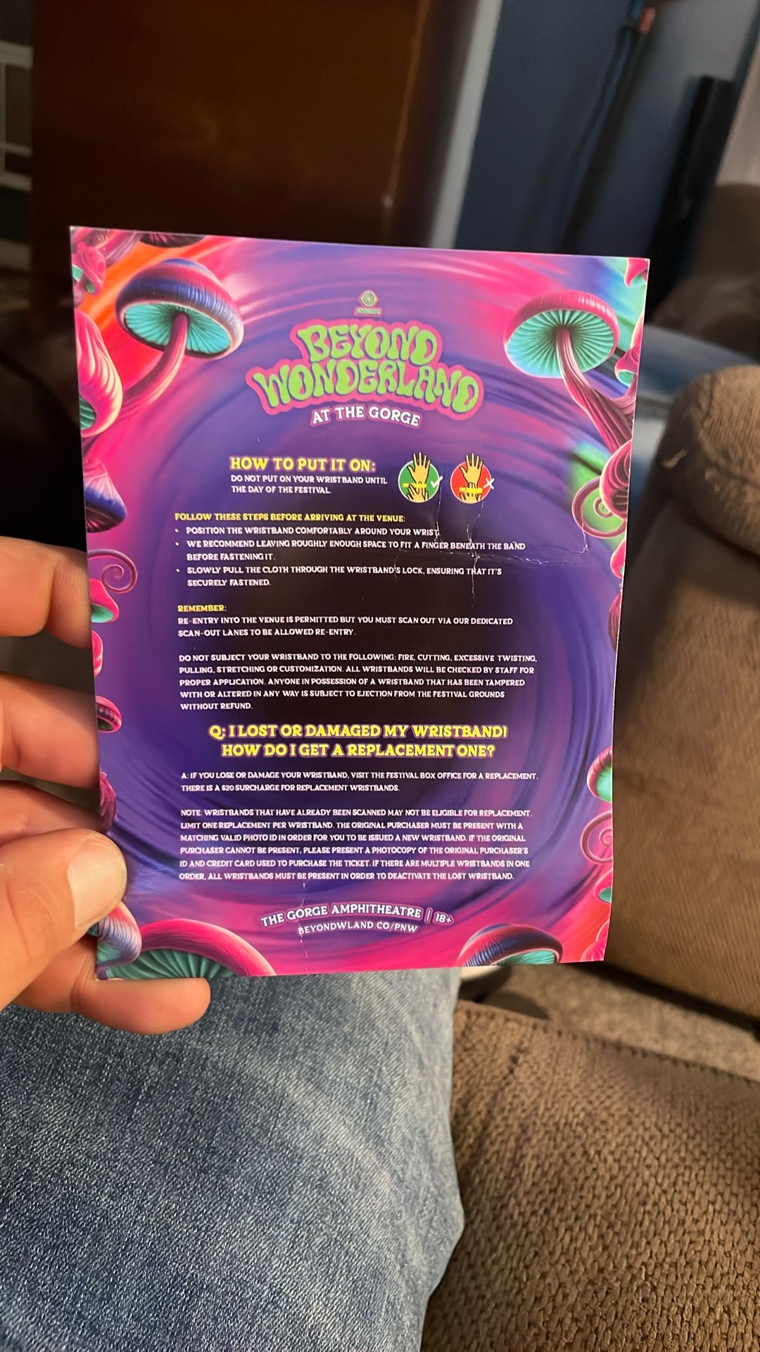 The Gorge beyond Wonderland tickets