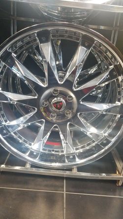 24 inch Merceli wheels